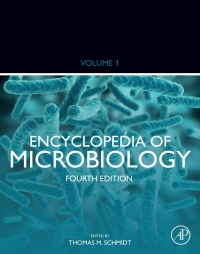 Imagen de portada: Encyclopedia of Microbiology 4th edition 9780128117361