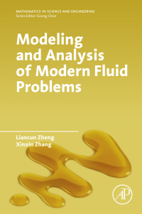 Imagen de portada: Modeling and Analysis of Modern Fluid Problems 9780128117538
