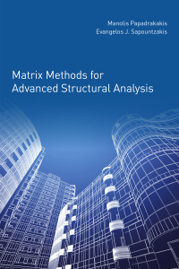 Cover image: Matrix Methods for Advanced Structural Analysis 9780128117088