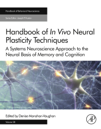 Omslagafbeelding: Handbook of in Vivo Neural Plasticity Techniques 9780128120286