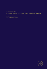 صورة الغلاف: Advances in Experimental Social Psychology 9780128121153