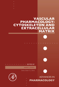 Cover image: Vascular Pharmacology: Cytoskeleton and Extracellular Matrix 9780128121511