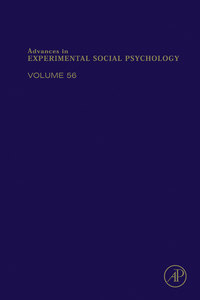Imagen de portada: Advances in Experimental Social Psychology 9780128121207