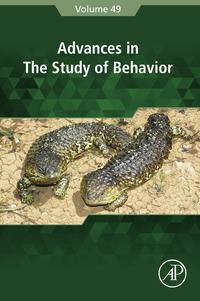 Cover image: Advances in the Study of Behavior 9780128121214