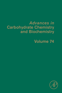 Imagen de portada: Advances in Carbohydrate Chemistry and Biochemistry 9780128120774