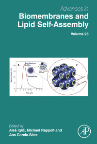 Imagen de portada: Advances in Biomembranes and Lipid Self-Assembly 9780128120804