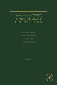 Imagen de portada: Advances in Atomic, Molecular, and Optical Physics 9780128120811