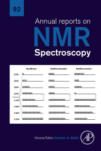 Imagen de portada: Annual Reports on NMR Spectroscopy 9780128120842