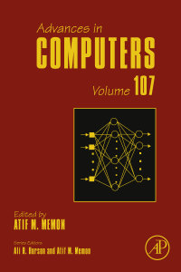 Imagen de portada: Advances in Computers 9780128122280