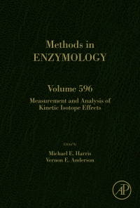 Imagen de portada: Measurement and Analysis of Kinetic Isotope Effects 9780128122730