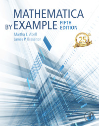 Cover image: Mathematica by Example 5th edition 9780128124819
