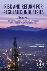 Cover image: Risk and Return for Regulated Industries 9780128125878