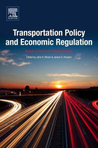Imagen de portada: Transportation Policy and Economic Regulation 9780128126202