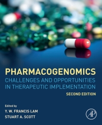 Cover image: Pharmacogenomics 2nd edition 9780128126264