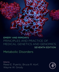 Omslagafbeelding: Emery and Rimoin’s Principles and Practice of Medical Genetics and Genomics 7th edition 9780128125359