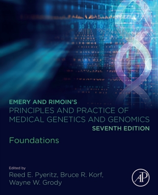 Cover image: Emery and Rimoin’s Principles and Practice of Medical Genetics and Genomics 7th edition 9780128125373