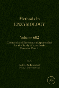 Immagine di copertina: Chemical and Biochemical Approaches for the Study of Anesthetic Function, Part A 9780128127407