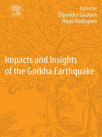 Imagen de portada: Impacts and Insights of the Gorkha Earthquake 9780128128084