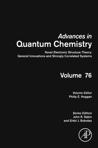 Cover image: Novel Electronic Structure Theory: General Innovations and Strongly Correlated Systems 9780128130025