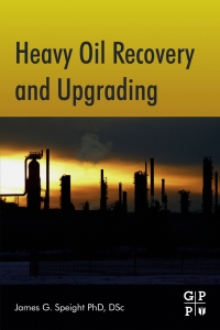 Cover image: Heavy Oil Recovery and Upgrading 9780128130254