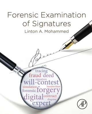 Imagen de portada: Forensic Examination of Signatures 9780128130292