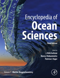 Imagen de portada: Encyclopedia of Ocean Sciences 3rd edition 9780128130810