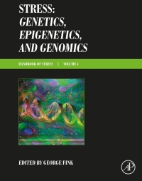 Cover image: Stress: Genetics, Epigenetics and Genomics 9780128131565