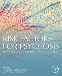 Cover image: Risk Factors for Psychosis 1st edition 9780128132012