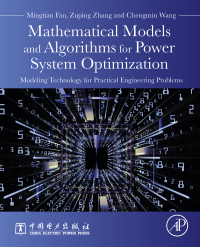 Titelbild: Mathematical Models and Algorithms for Power System Optimization 9780128132319