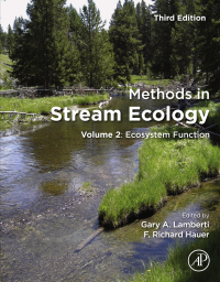 Titelbild: Methods in Stream Ecology 3rd edition 9780128130476