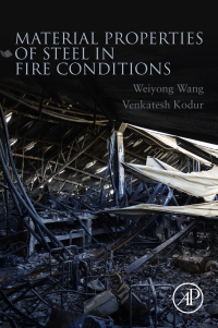 صورة الغلاف: Material Properties of Steel in Fire Conditions 9780128133026