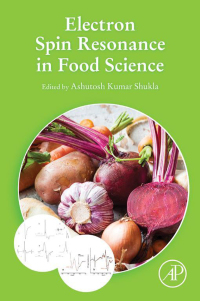 Cover image: Electron Spin Resonance in Food Science 9780128054284