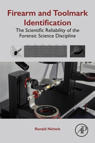 Cover image: Firearm and Toolmark Identification 9780128132500