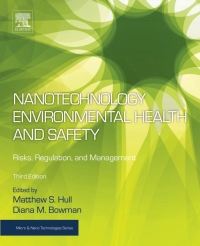 Imagen de portada: Nanotechnology Environmental Health and Safety 3rd edition 9780128135884