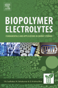 Cover image: Biopolymer Electrolytes 9780128134474