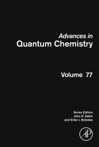صورة الغلاف: Advances in Quantum Chemistry 9780128137109