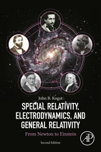 Cover image: Special Relativity, Electrodynamics, and General Relativity 2nd edition 9780128137208