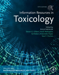 表紙画像: Information Resources in Toxicology 5th edition 9780128137246