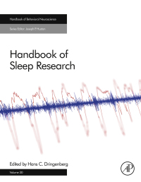 Cover image: Handbook of Sleep Research 9780128137437