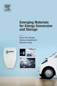 صورة الغلاف: Emerging Materials for Energy Conversion and Storage 9780128137949