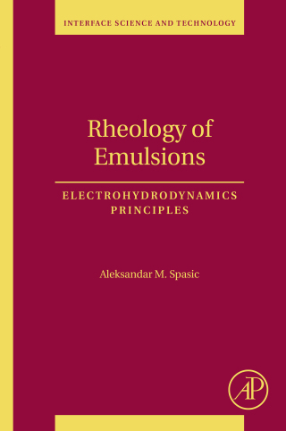 Cover image: Rheology of Emulsions 9780128138366