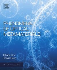 表紙画像: Phenomena of Optical Metamaterials 9780128138960