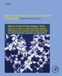Omslagafbeelding: Drug Efflux Pumps in Cancer Resistance Pathways: From Molecular Recognition and Characterization to Possible Inhibition Strategies in Chemotherapy 9780128164341