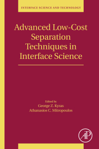 Cover image: Advanced Low-Cost Separation Techniques in Interface Science 9780128141786