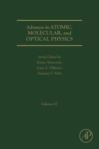 Imagen de portada: Advances in Atomic, Molecular, and Optical Physics 9780128142158
