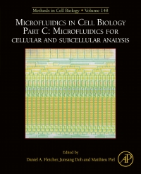 Imagen de portada: Microfluidics in Cell Biology Part C: Microfluidics for Cellular and Subcellular Analysis 9780128142844