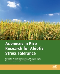 Imagen de portada: Advances in Rice Research for Abiotic Stress Tolerance 9780128143322