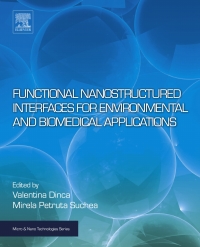 Cover image: Functional Nanostructured Interfaces for Environmental and Biomedical Applications 9780128144015