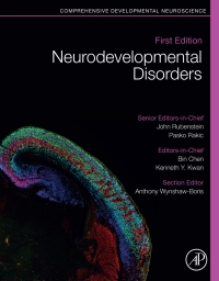 Titelbild: Neurodevelopmental Disorders 1st edition 9780128144091