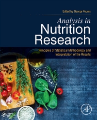 Omslagafbeelding: Analysis in Nutrition Research 9780128145562